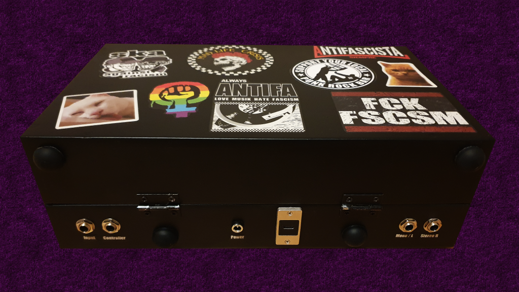 My pedalboard connections